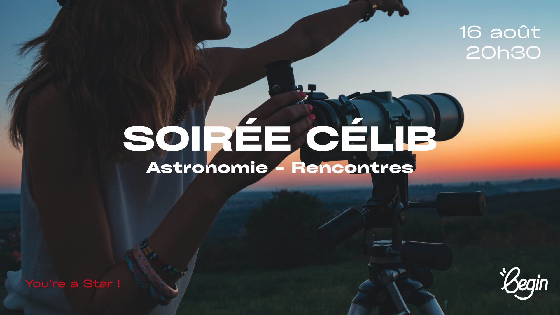 Soirée Célib Astronomie