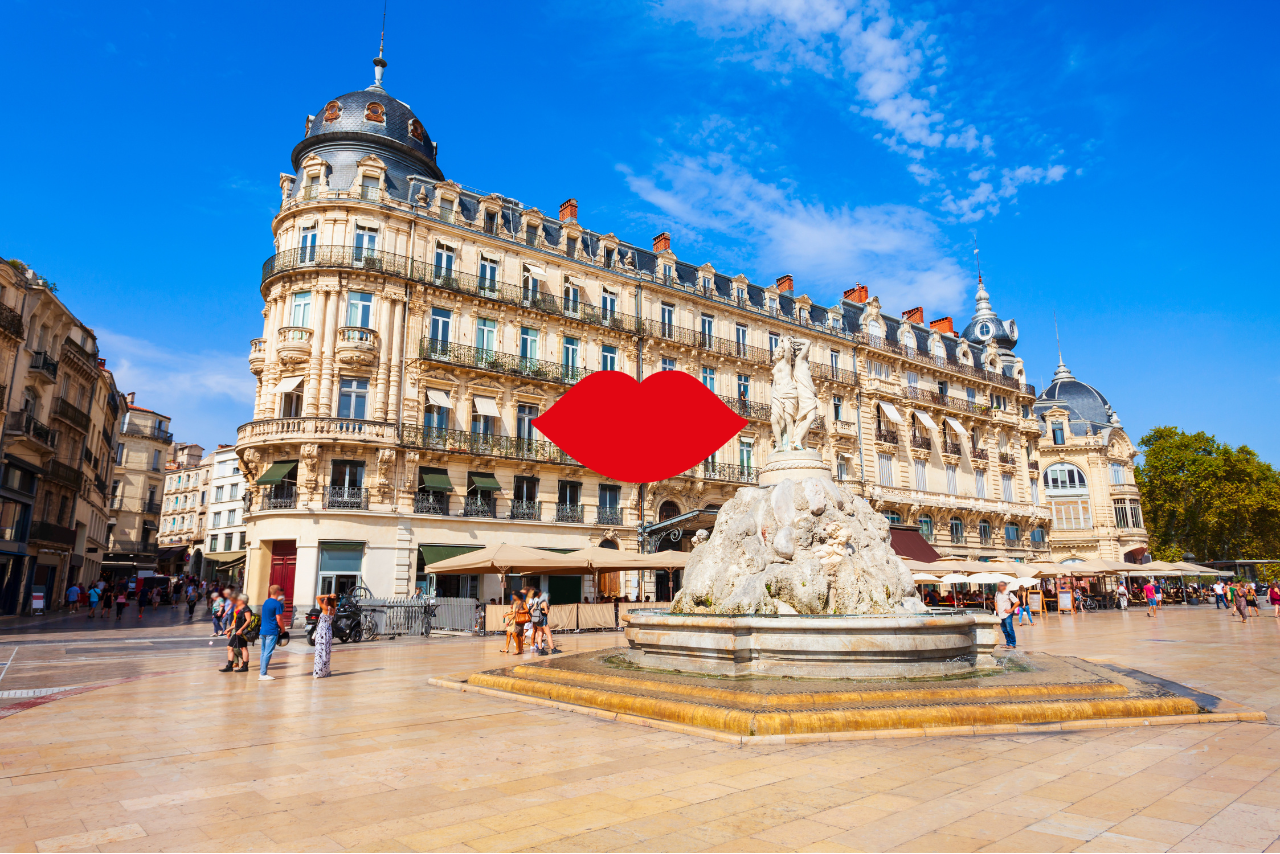 La place de la comédie, Montpellier